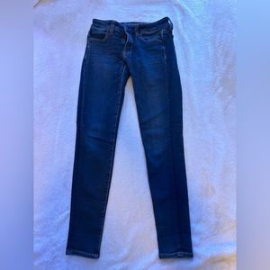 American eagle navy skinny jeans